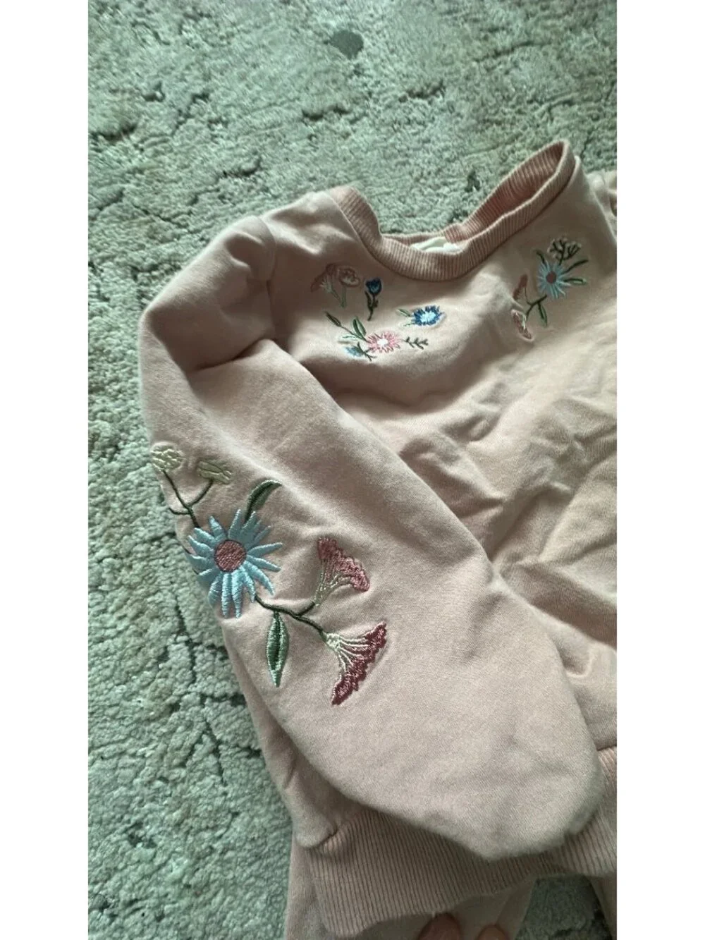 miles the label pink two piece 18 months